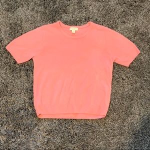 Baby Pink Soft Pull Over Sweater Top